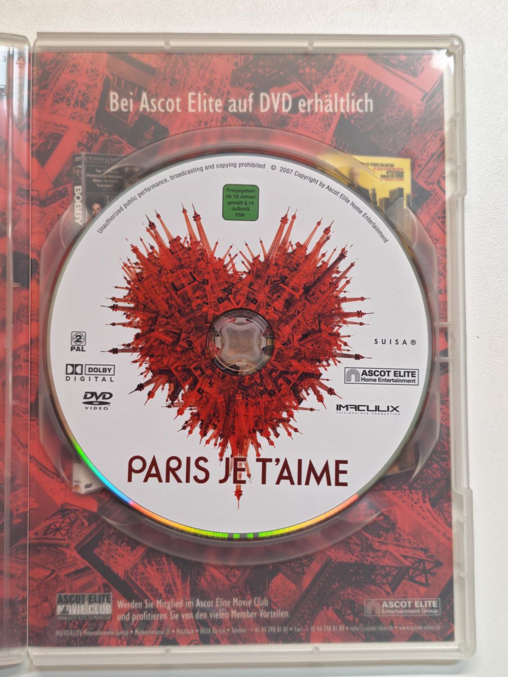 Tutti i DVDs: Paris je t'aime – Usato da Liestal venduto da Kratzilla 1