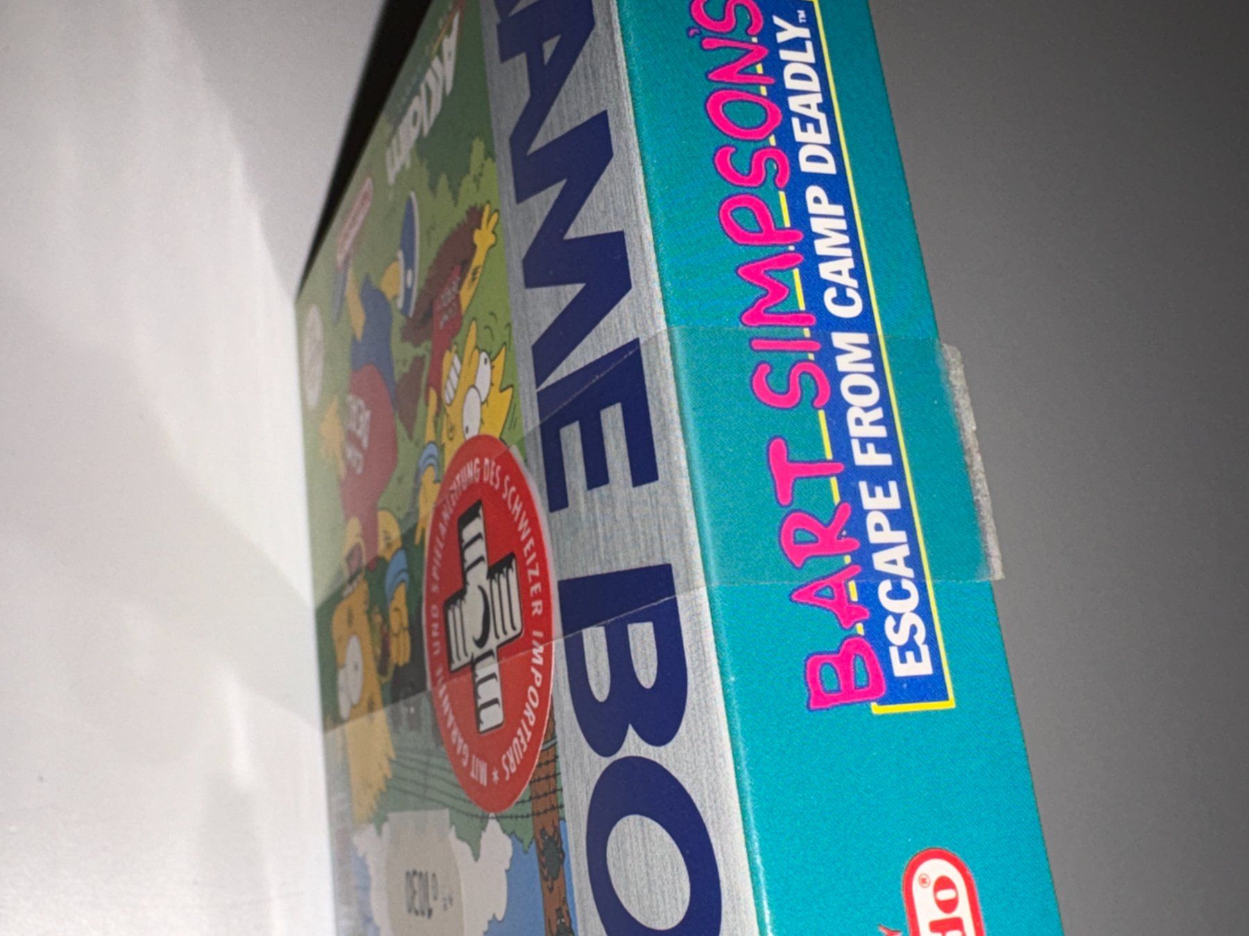 Nintendo Giochi: Bart Simpson's Escape from Camp Deadly - Game Boy - OVP – Usato da Zürich venduto da VintagePalace 7