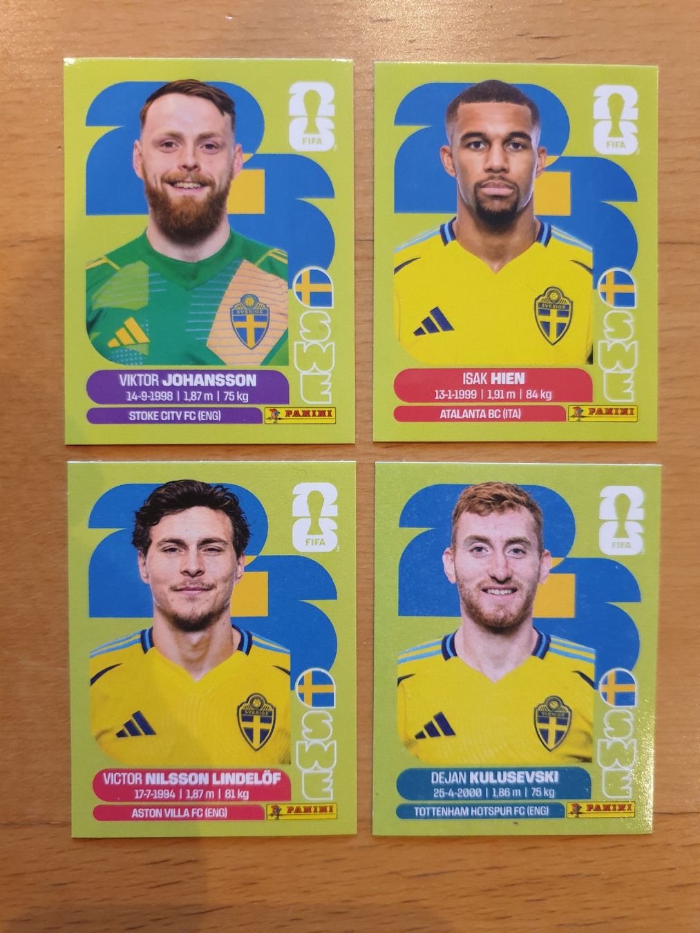 Panini Cartes à collectionner: Panini WM 2026 SWE 2 3 6 17 – Neuf (Voir description) à Einsiedeln par MGXX