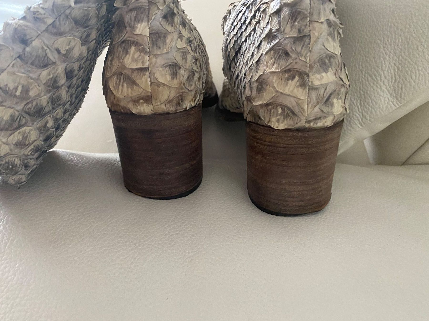 Scarpe da donna: RARITÄT - edler GIANNI BRAVO Python Stiefel, 39 – Usato da Winkel venduto da ferrari2022 7