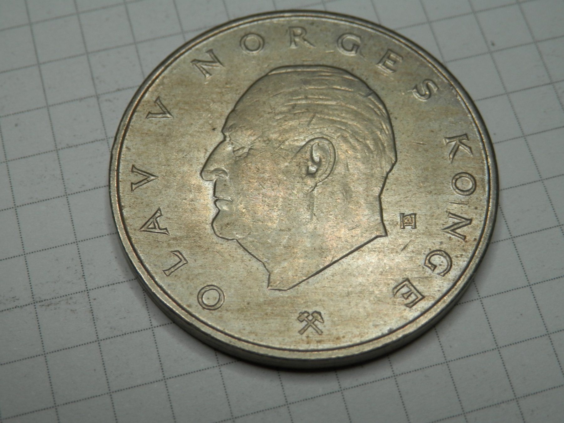 Tutti le monete: Norwegen  5 Kronen, 1974 – Usato da Weiach venduto da weiach81