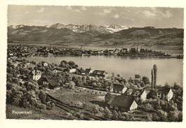 RAPPERSWIL Feldbach 1947 gel. Bahnpost