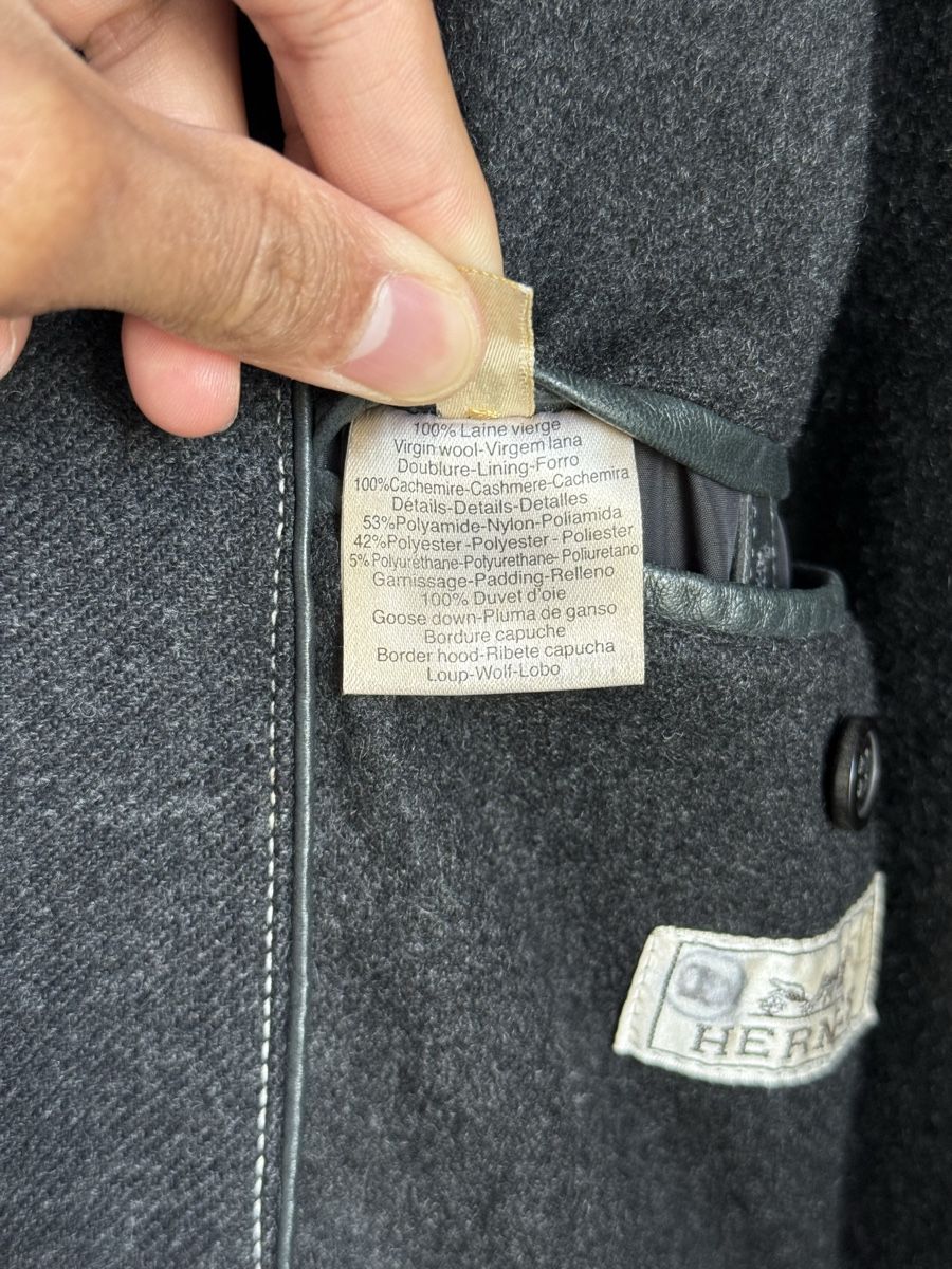 Hermès Cappotti: manteau Hermes gris – Usato da Genève venduto da luc_5q8p 4