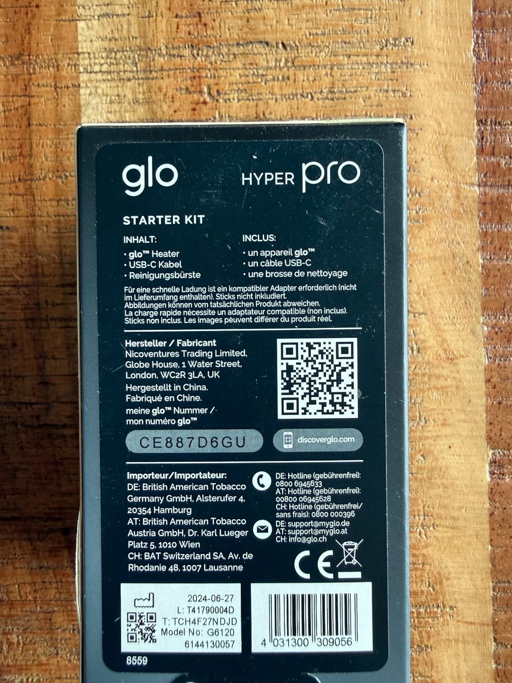 Glo Sonstige Tabakwaren: E- Zigarette glo Hyper X3 Pro Tabakerhitzer – Neu (gemäss Beschreibung) aus Rain von Trusso 2