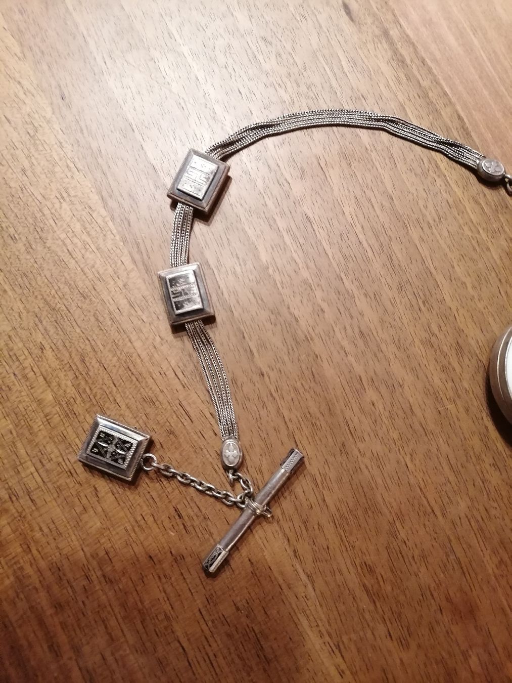 Orologi: Antike Taschenuhr mit Kette – Usato da Altendorf venduto da knu_86m6 4