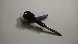 Taschenmesser Schlüssel-Messer Schwarz