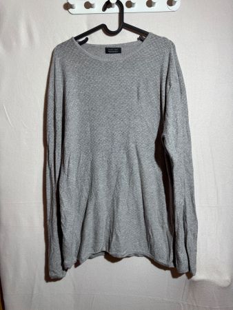 Grauer Pullover von Zara Man Gr. XL