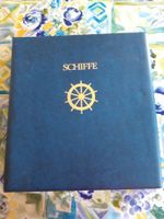 Ringbinder mit Goldprägung - "Schiffe"