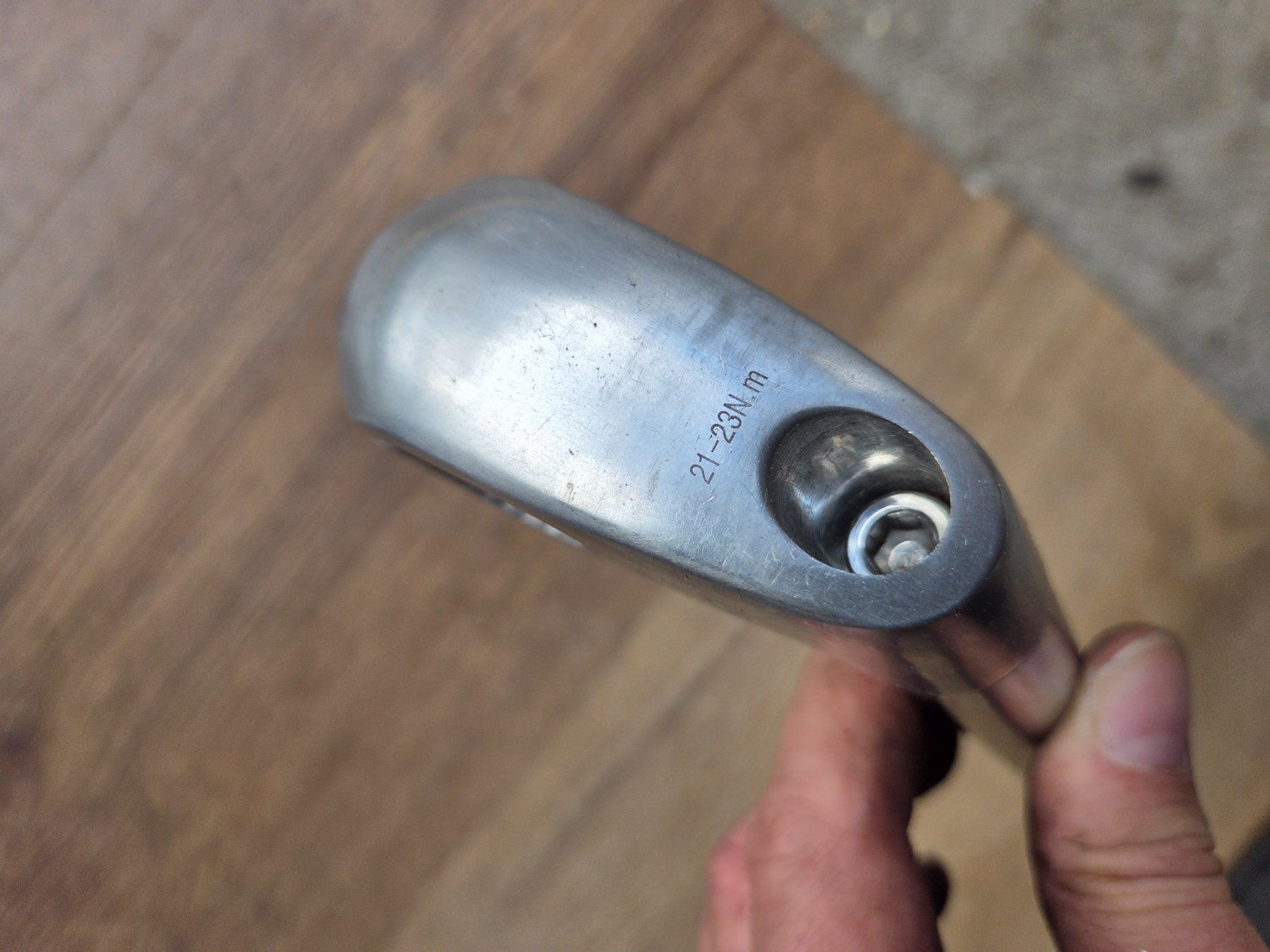 Puch Mofas: Lenker Vorbau 21 mm, CHROM – Gebraucht aus frümsen von Sailem 3