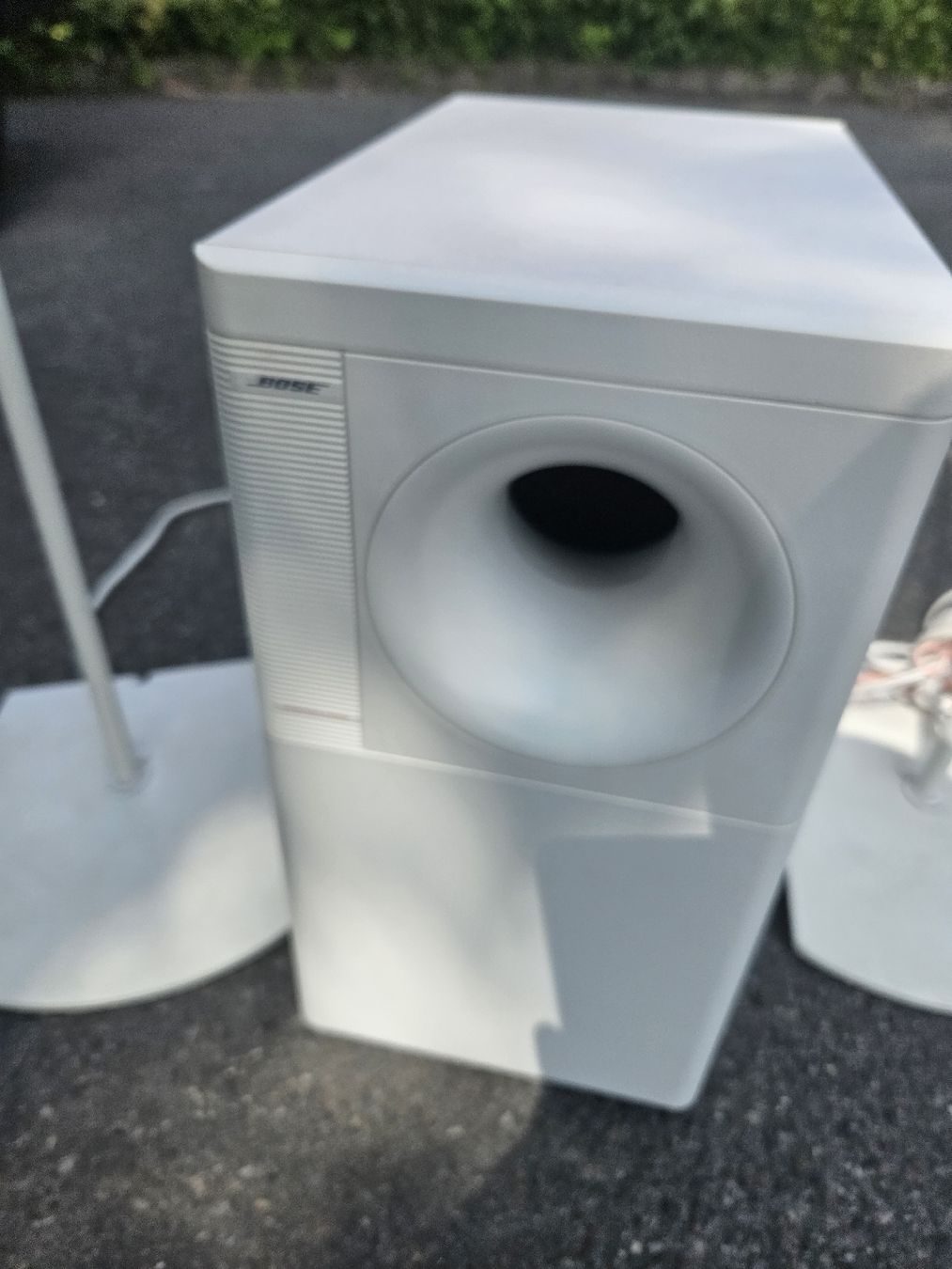 Casse acustiche: Bose Acoustimass 5 Series III white speaker system – Usato da Rickenbach b. Wil venduto da nic_8ljr 1