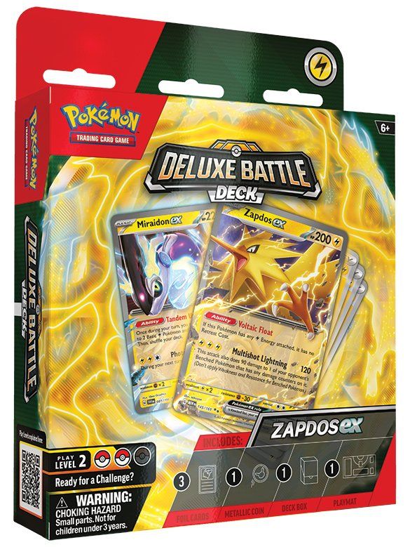 Pokémon Carte collezionabili: Deluxe Battle Deck: Zapdos ex – Nuovo e nell'imballaggio originale da Kreuzlingen venduto da Silva_Ludus
