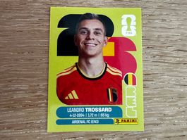 Panini Sticker Leandro Trossard BEL 18 United Edition