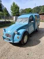 Citroën 2CV Fourgonnette Lieferwagen hellblau gut erhalten