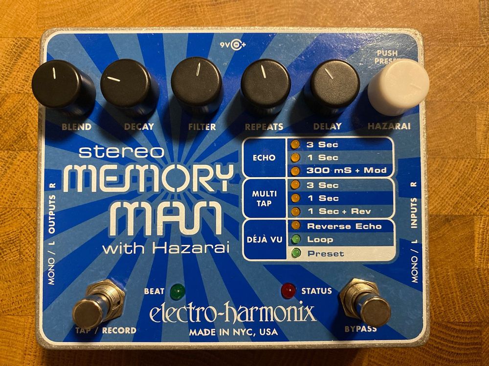 Electro Harmonix Stereo Memory Man with Hazarai (Gebraucht) in ...