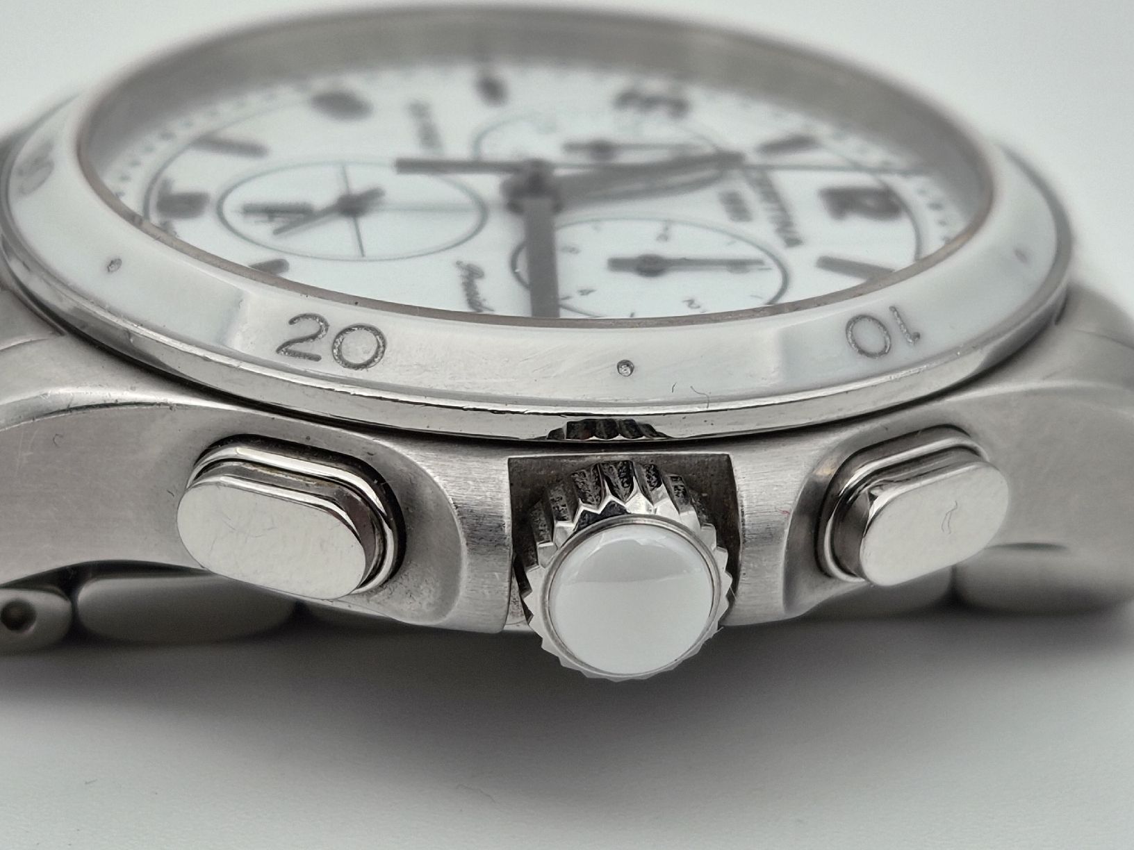 Certina Orologi: Certina DS First Lady Chrono Ceramic Weiss Ref C030217A  – Usato da Oberneunforn venduto da inf_hs8z 4