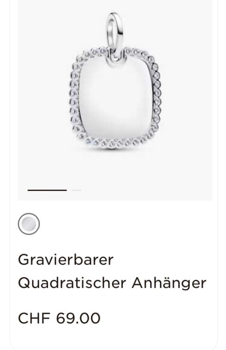 Pandora Ciondoli: Original Pandora Charm Anhänger NP. 69.- – Nuovo e nell'imballaggio originale da Rüfenacht BE venduto da Milena_1 1