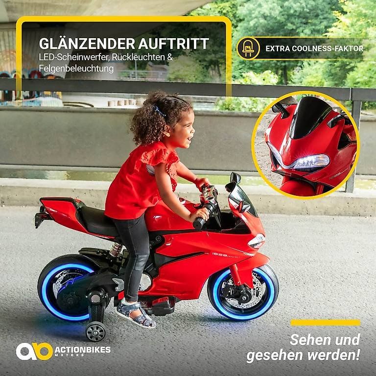 Veicoli per bambini: Kindermotorrad 1299SS, Elektromotorrad, Soft-Start – Nuovo e nell'imballaggio originale da Cham venduto da G-Money_swiss 2