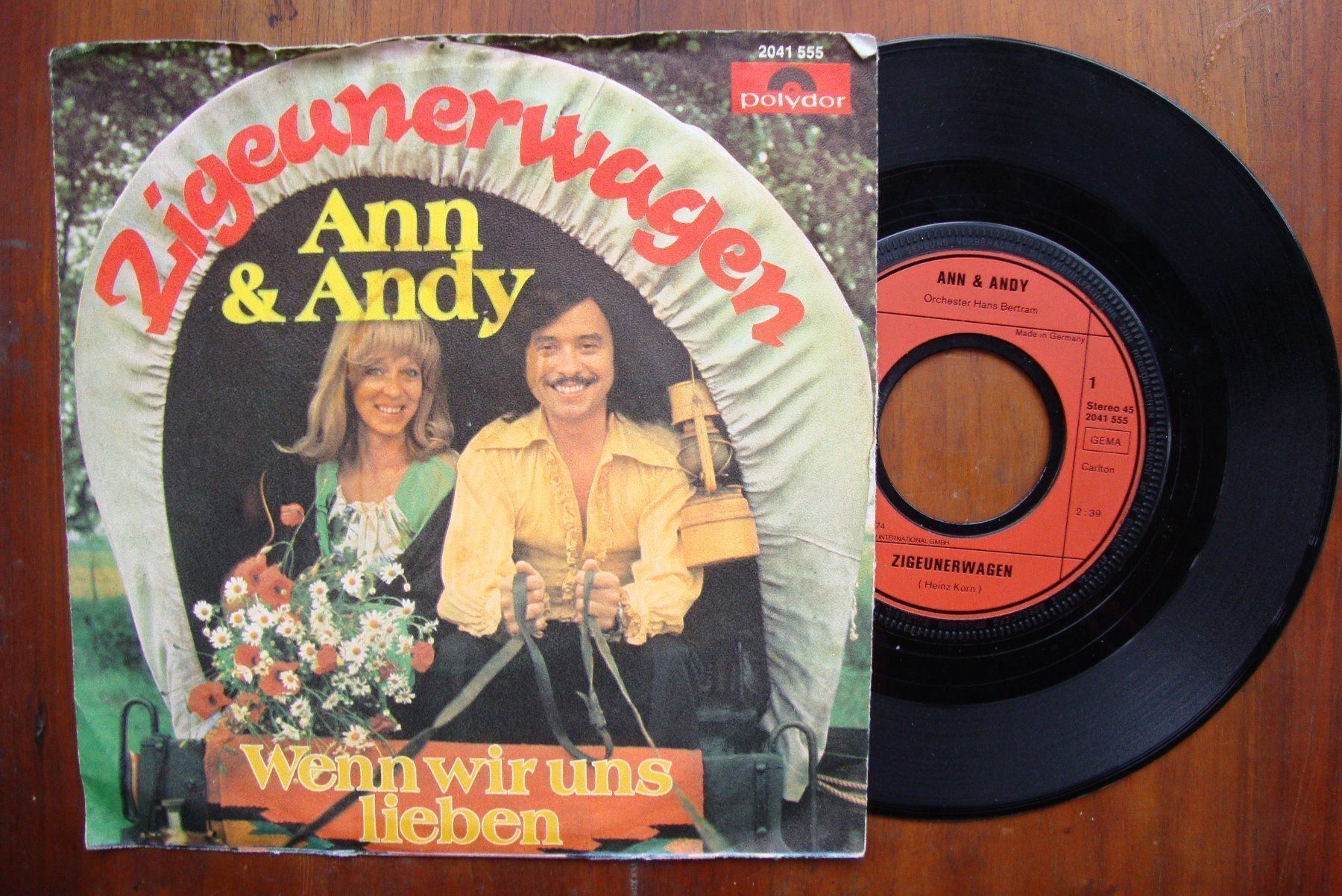 Dischi in vinile: ANN & ANDY - ZIGEUNERWAGEN – Usato da Bern venduto da Uli_10_11