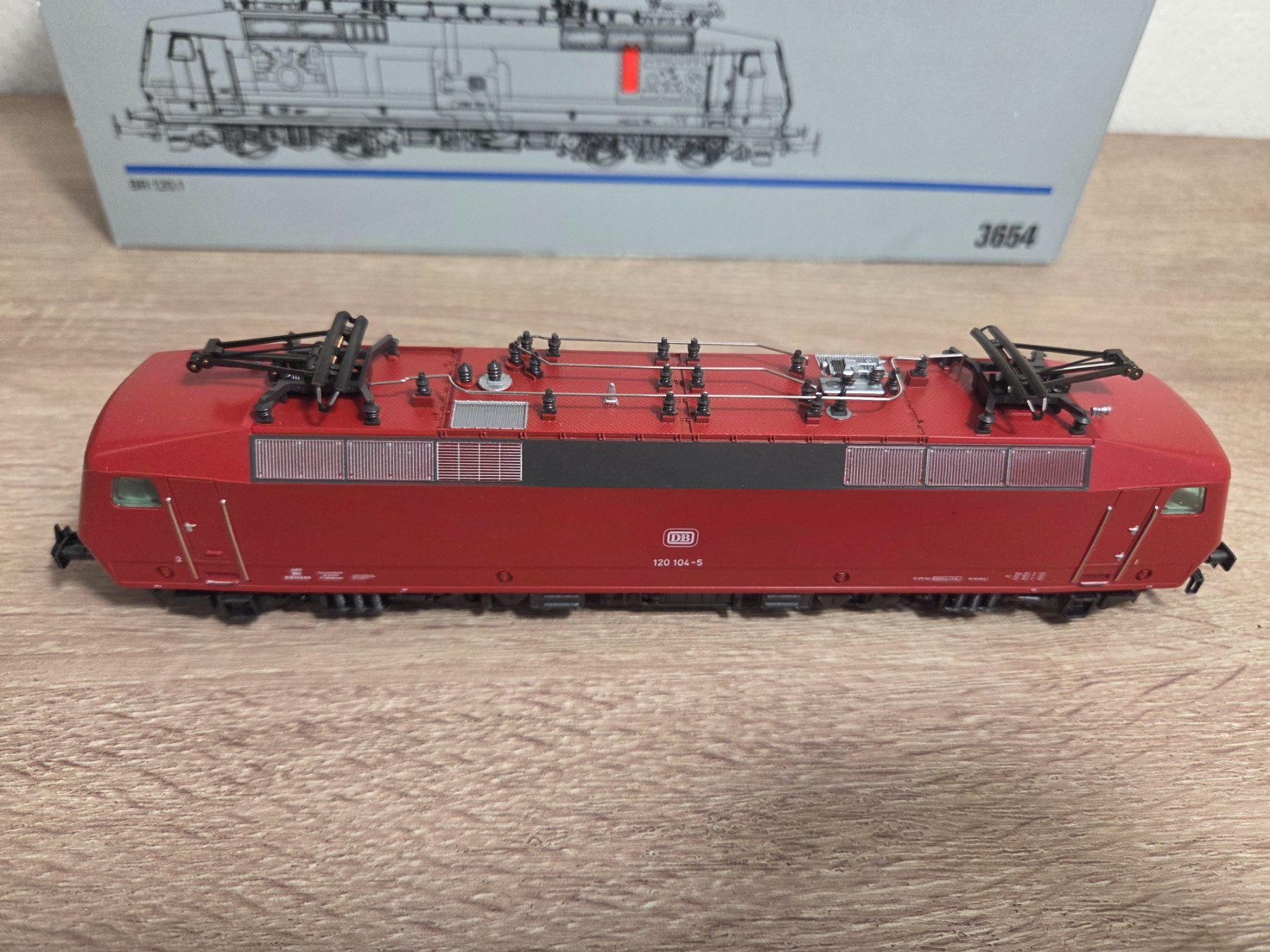 Märklin Modellini di ferrovie: Märklin 3654 E-Lok BR 120 DB Digital H0 – Usato da St-Aubin-Sauges venduto da Lo_Go 4
