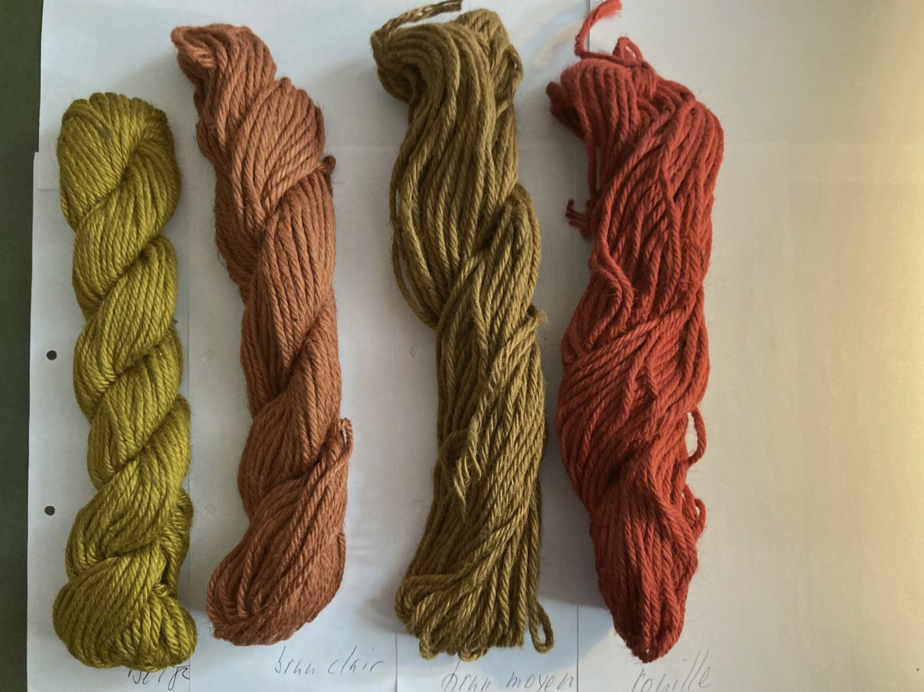 Lana: Handarbeitsgarn Jute gefärbt – Nuovo e nell'imballaggio originale da Rifferswil venduto da IMRUTSCH 1