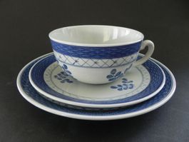 3- er Set * TRANQUEBAR BLUE * Royal Copenhagen - DENMARK