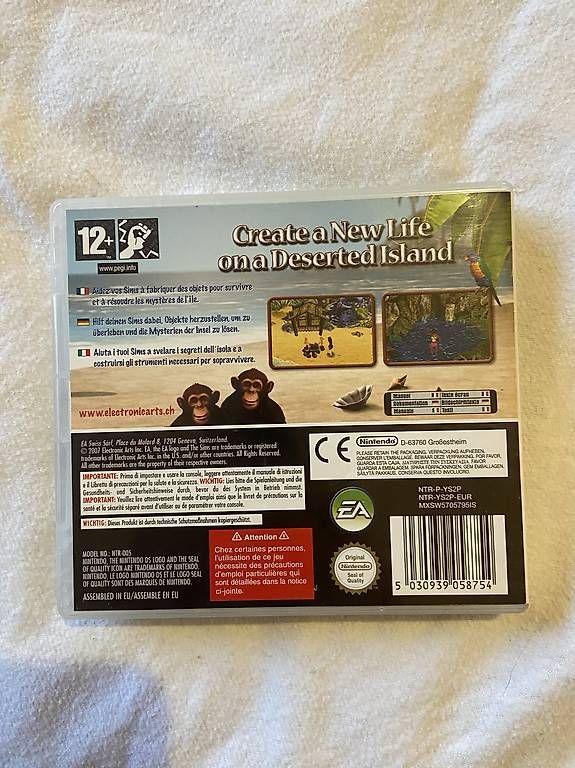 Giochi: NINTENDO DS: SIMS2 Castaway – Usato da Bern venduto da jul_psg2 1
