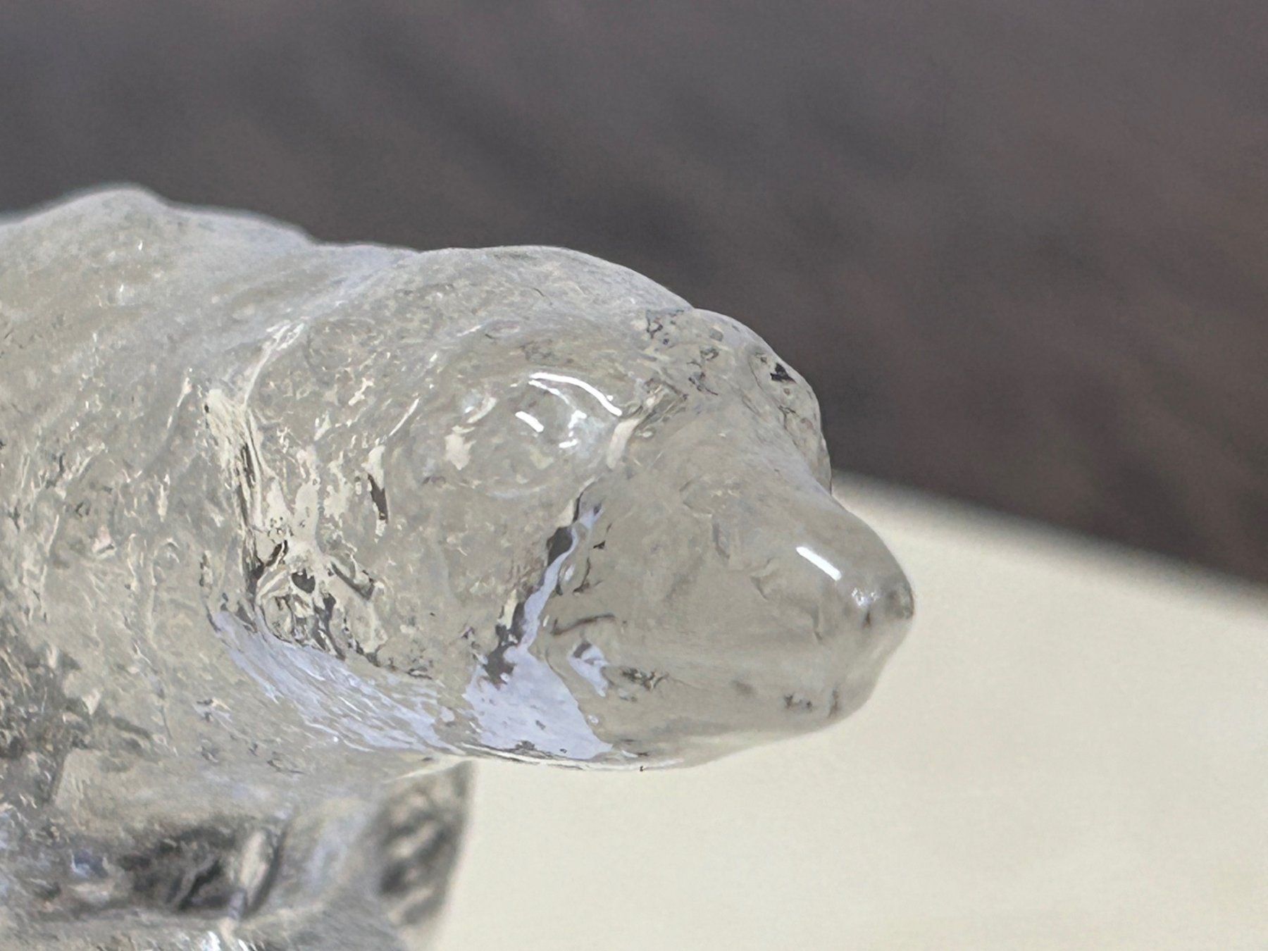 Statuette: Eisbären-Skulptur in Glas – Nuovo (secondo la descrizione) da Rocourt venduto da Vijay02 3