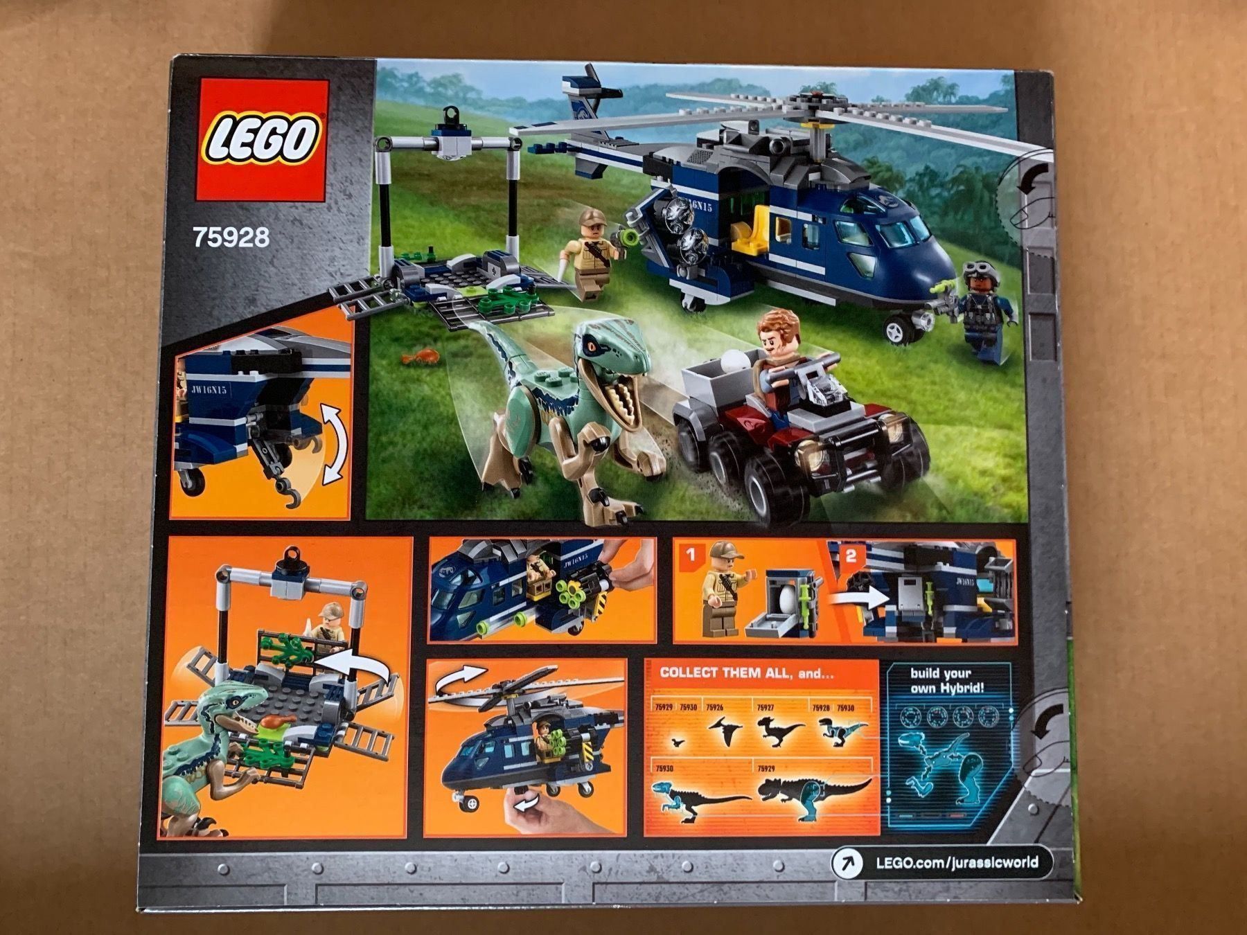 Lego Kit di costruzioni: Lego 75928 Jurassic World - Helicopter – Nuovo e nell'imballaggio originale da Basel venduto da zekzek 1