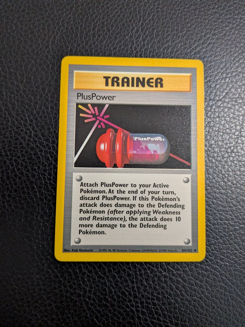 Pokémon Carte collezionabili: Base Set PlusPower 84/102 Ab 1 – Usato da Paradiso venduto da Pkmn10