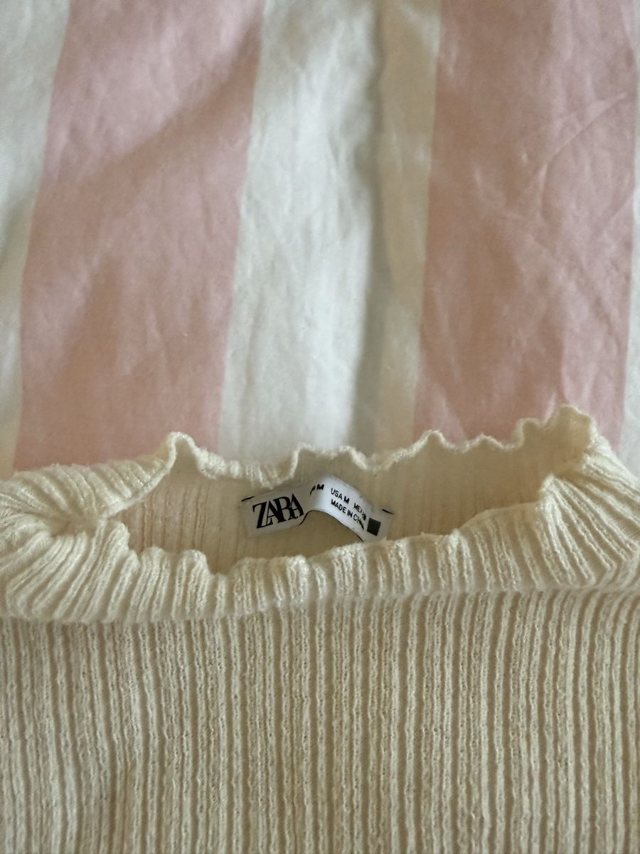 Zara Maglioni & Felpe: Zara Rippenstrick Pullover, Winter, Beige, Gr. M – Usato da Wil SG venduto da xrnvani 2