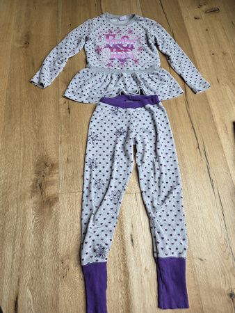 Mädchen Set, Gr. 10 ( 134) Langarmshirt und Hose