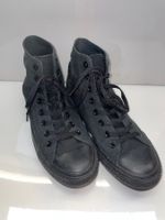 schwarze, hohe Converse 'All Star' in Grösse 42.5