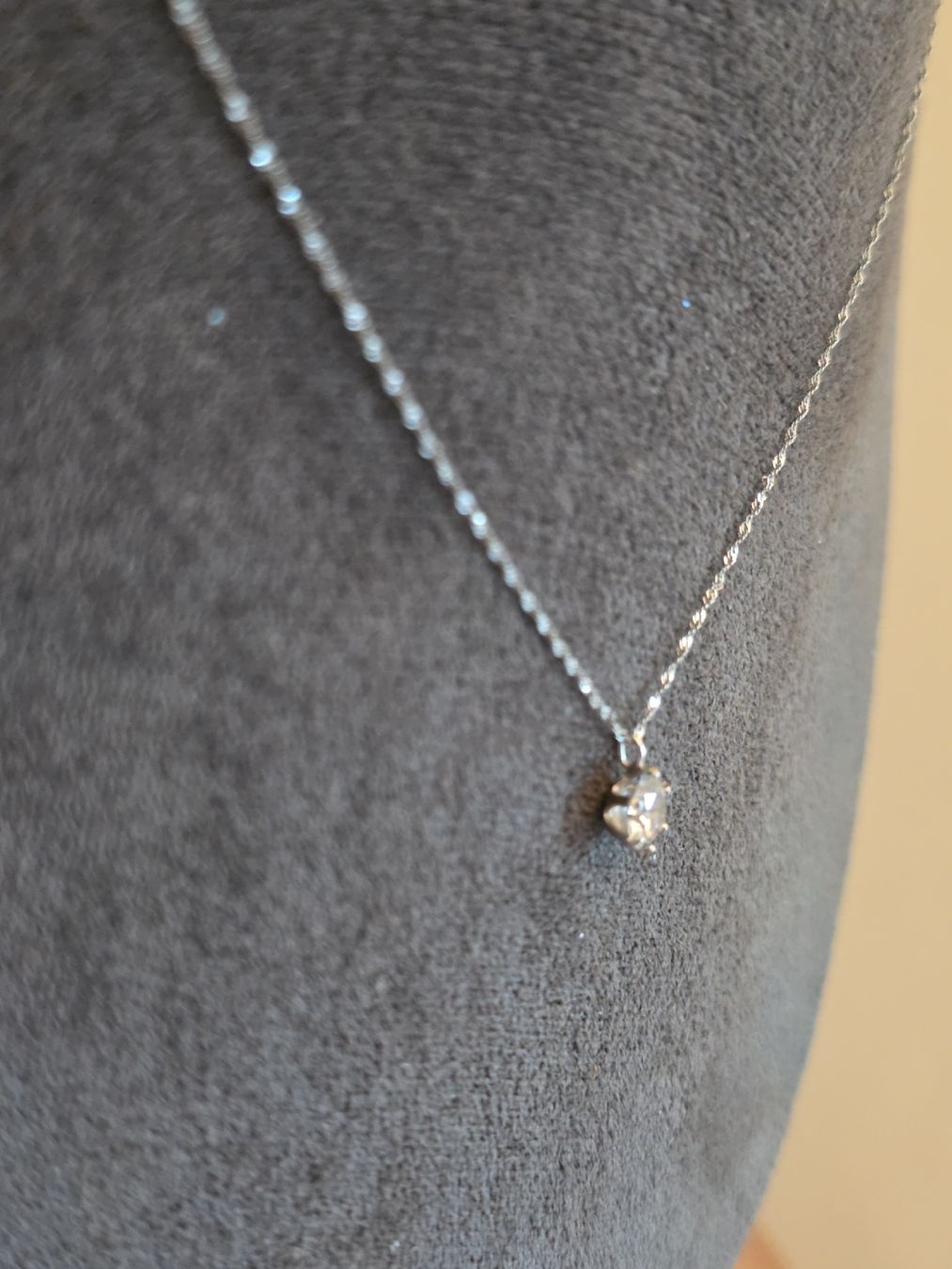 Catenine: 850 Platin Kette mit 0.50ct Diamanten – Usato da Binningen venduto da lieblingsstyle 2