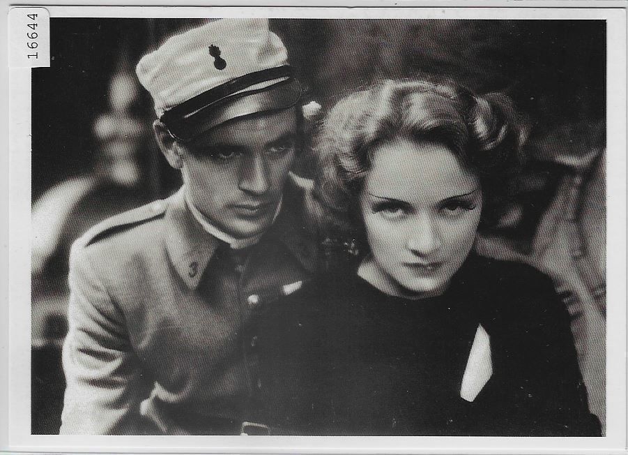 Ansichtskarten: Gary Cooper & Marlene Dietrich - Morocco – Gebraucht aus Ettingen von Kartenplanet