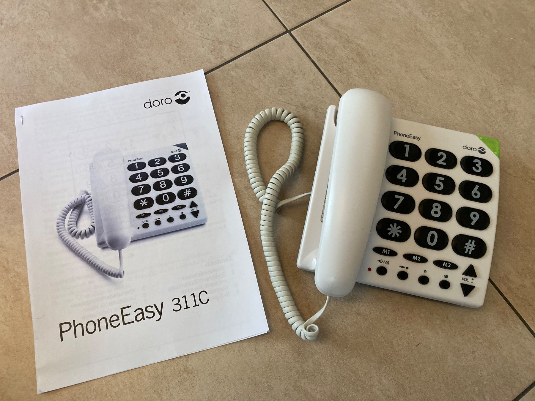 Doro Telefone: Doro PhoneEasy 311c – Gebraucht aus Grafenried von Dgr1 2