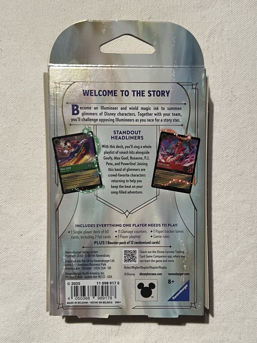 Disney Sammelbilder & Trading cards: Fabled Starter Deck Emerald Ruby Disney Lorcana EN – Neu und originalverpackt aus Rafz von SaintCruz 1