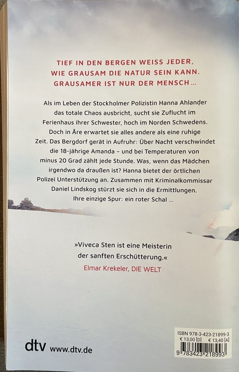 Libri: KALT UND STILL - VIVECA STEN - TASCHENBUCH – Usato da Buchs AG venduto da fischli610 1