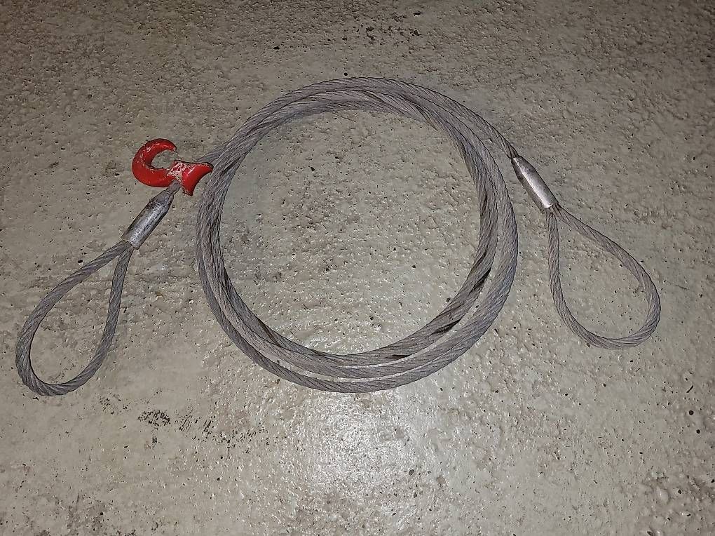 Cavi: 7.7m Stahlseil 15mmØ – Usato da Stetten AG venduto da 710er.Deckel
