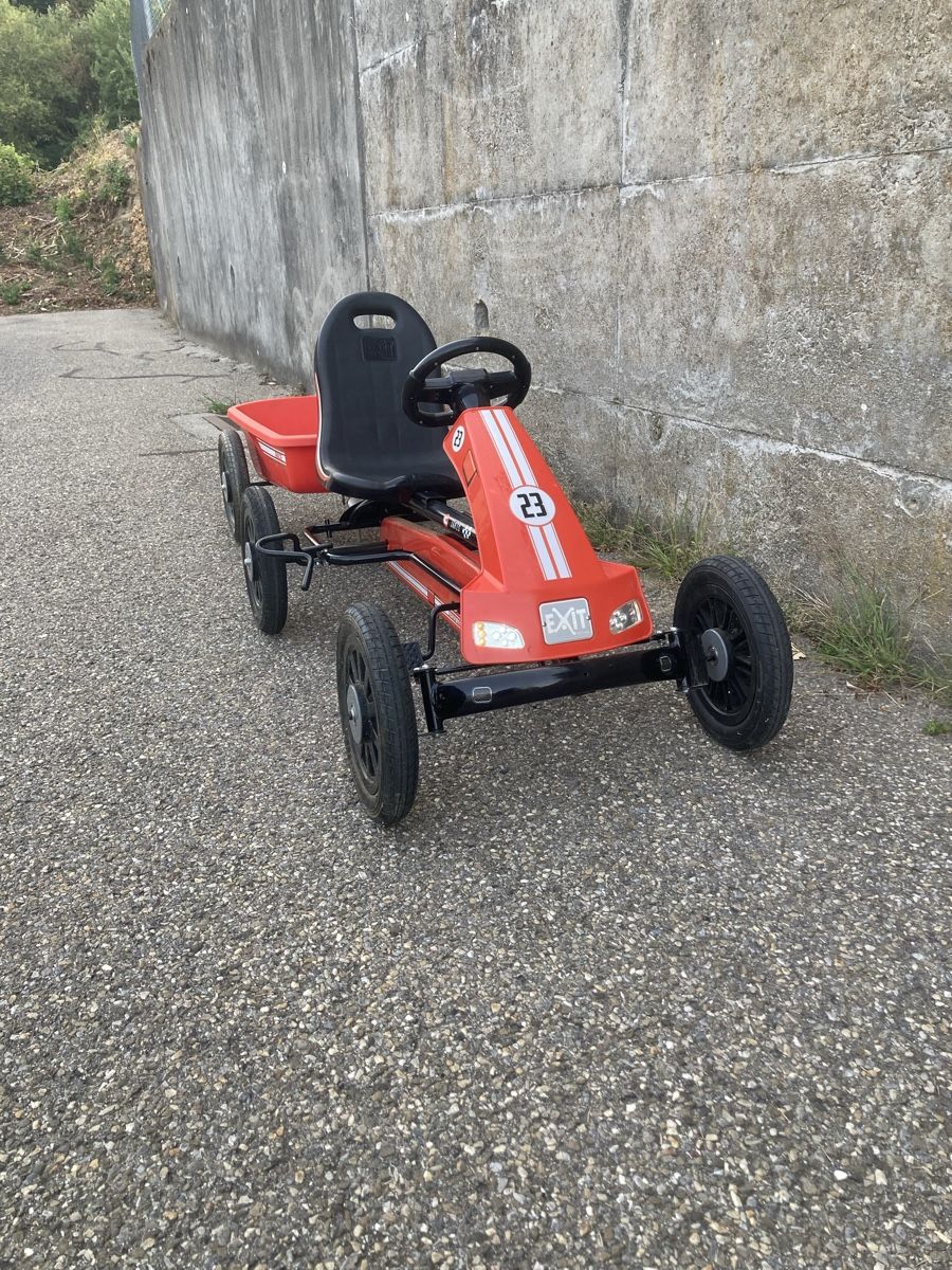 Fahrzeuge für Kinder: Go-Kart mit Anhänger – Gebraucht aus Aegerten von leiserp 5