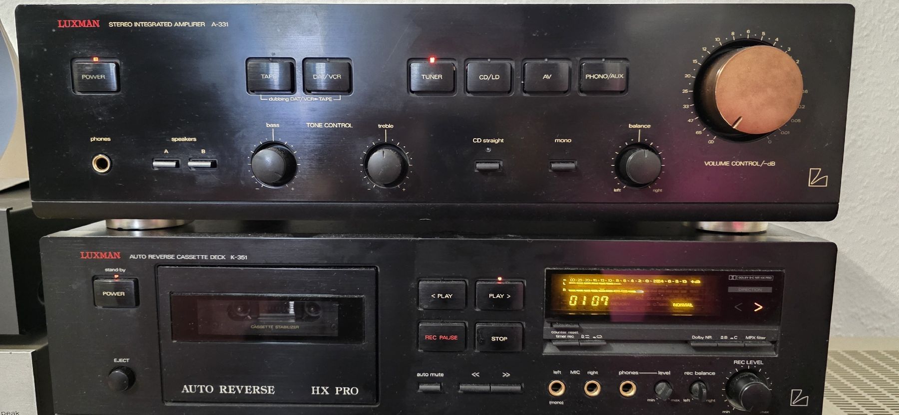 Luxman Lecteur multimedia & Streamer: Chaîne hi-fi Luxman 2 éléments – D'occasion à Pully par Abba70
