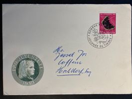 Schweiz 1953 Sonderstempel Tag der Briefmarke Genf 1