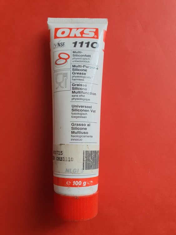 1 Gramm Silikonfett Type 2 - für Trinkwasserarmaturen