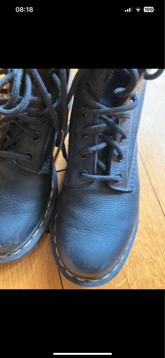 Dr. Martens Herrenschuhe: Schwarze Dr. Martens Boots, Grösse 38 – Neu (gemäss Beschreibung) aus Basel von Lizzy_01 4