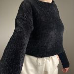 Dark blue knitted pullover XS (ONLY)