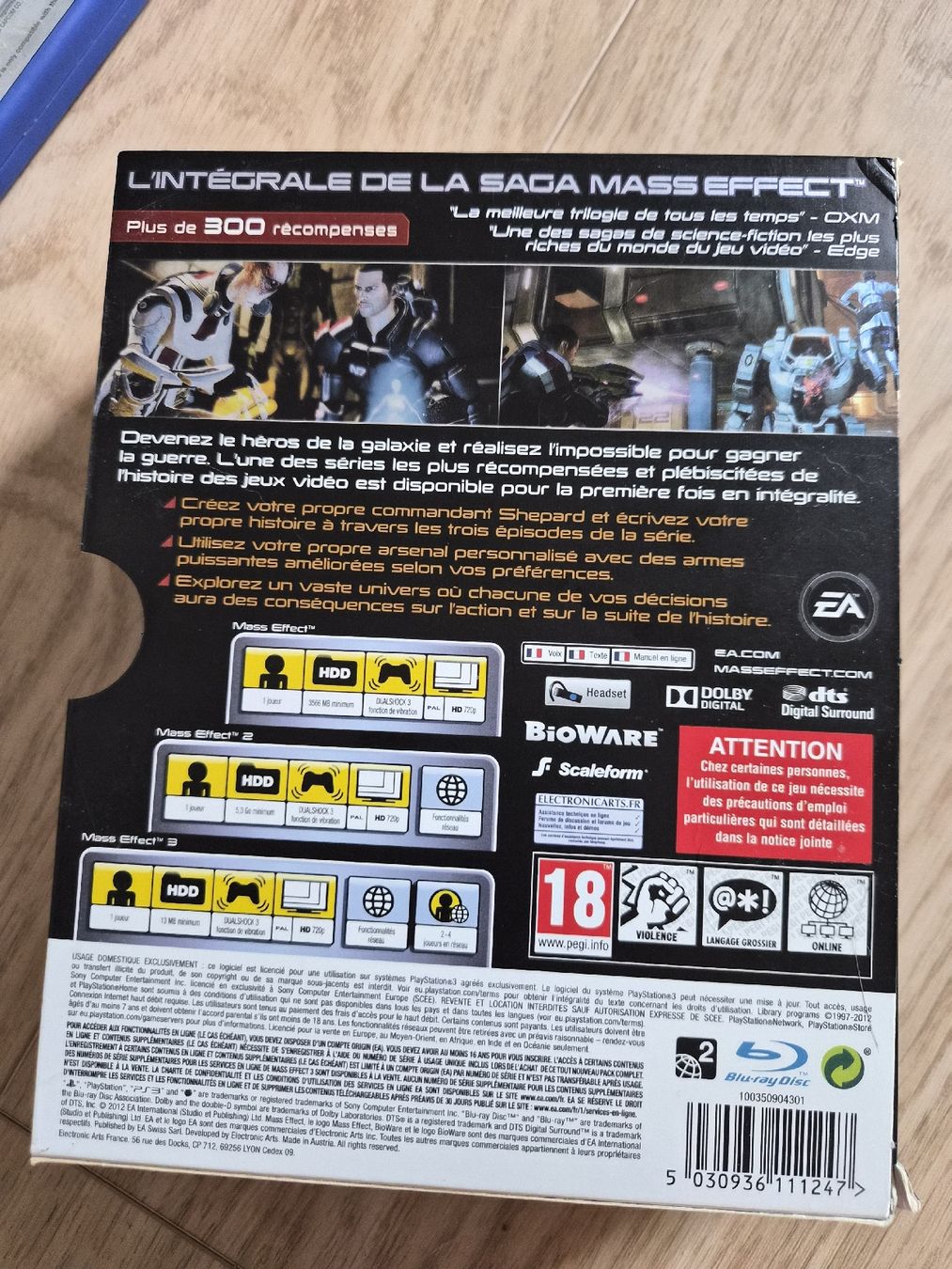 Sony Spiele: Jeu PS3 Mass Effect Trilogie  – Gebraucht aus La Joux FR von car_ck96 4