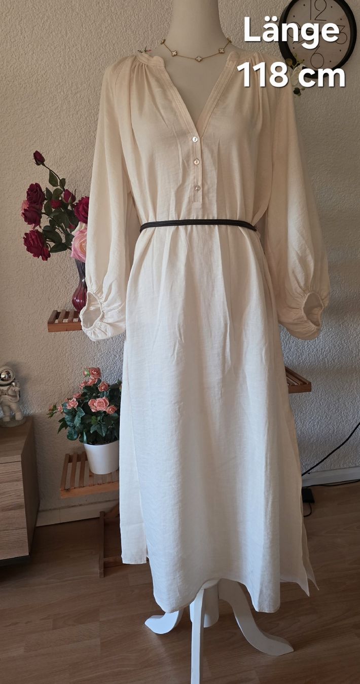 Cream Vestiti: Neu Cream Maxi Dress Size M  – Nuovo (secondo la descrizione) da Klingnau venduto da fairy.princess 3