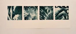 Peter Kamm Lithografie 1991 Erker signiert selten