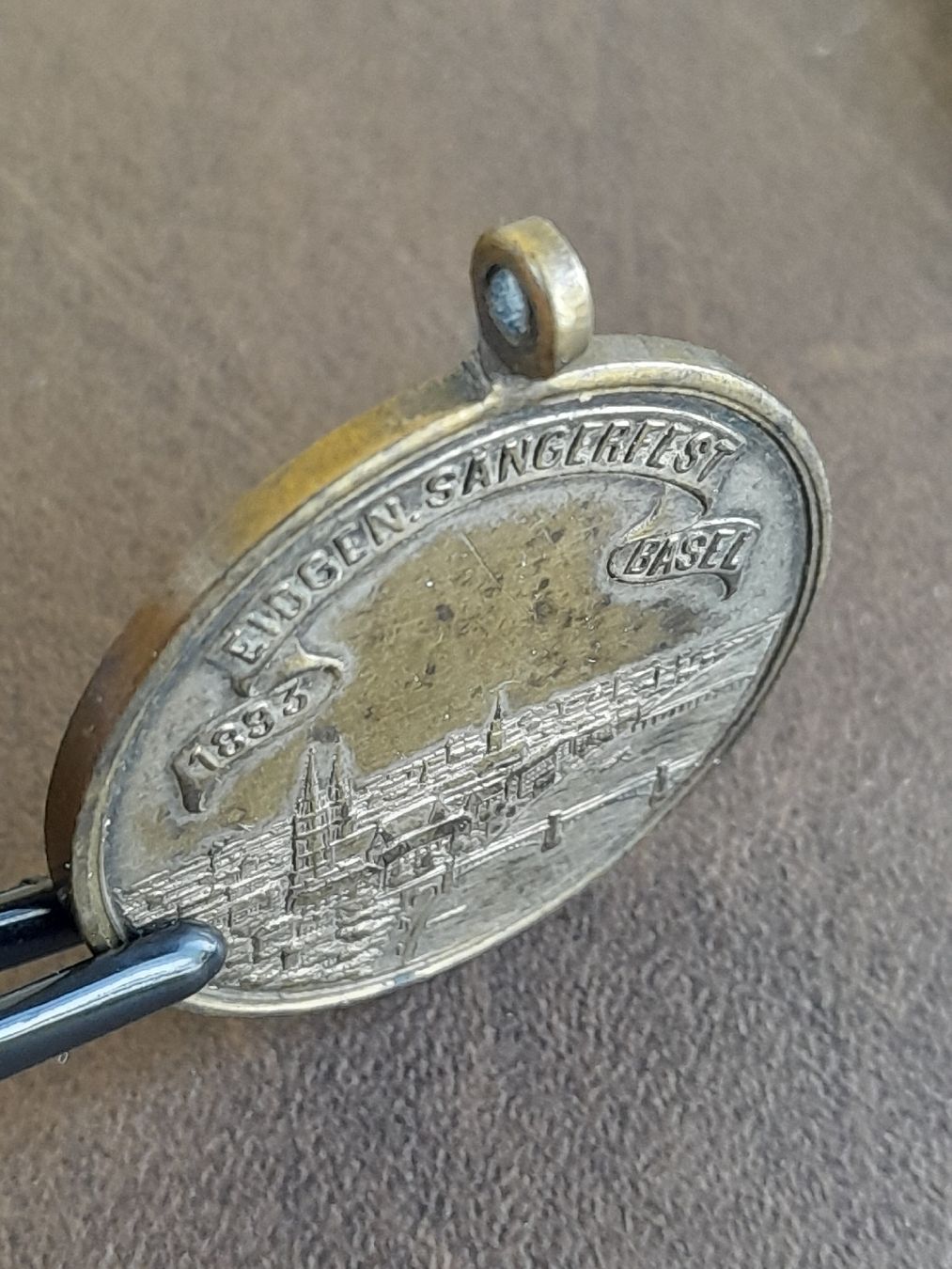Médailles: Medaille 1893 Basel Eidgen Sängerfest – D'occasion à Basel par Basel_20 5