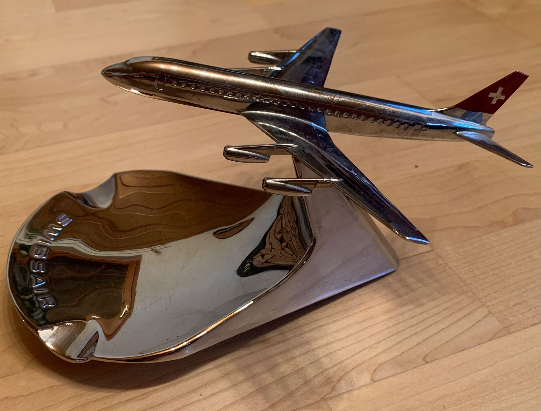 Swissair Portacenere: Swissair Aschenbecher – Usato da Goldingen venduto da Bergler012 3