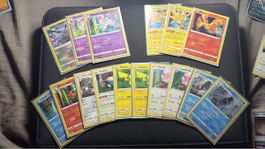 Cartes Pokémon 16cartes visibles édition Pokémon go holo